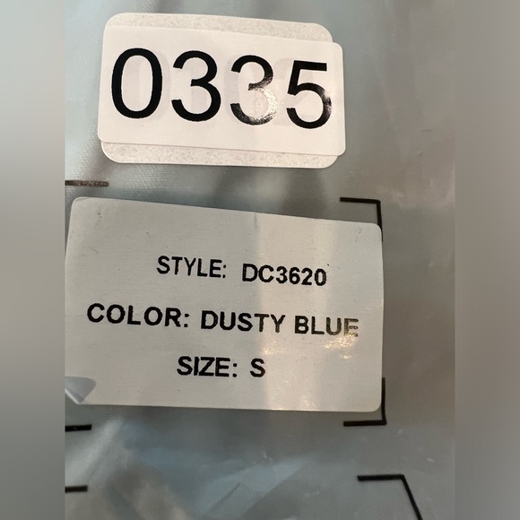 ANNABELLA  DRESS IN DUSTY BLUE SIZES S, M, L. M measurements are in the picture. - Picture 12 of 16